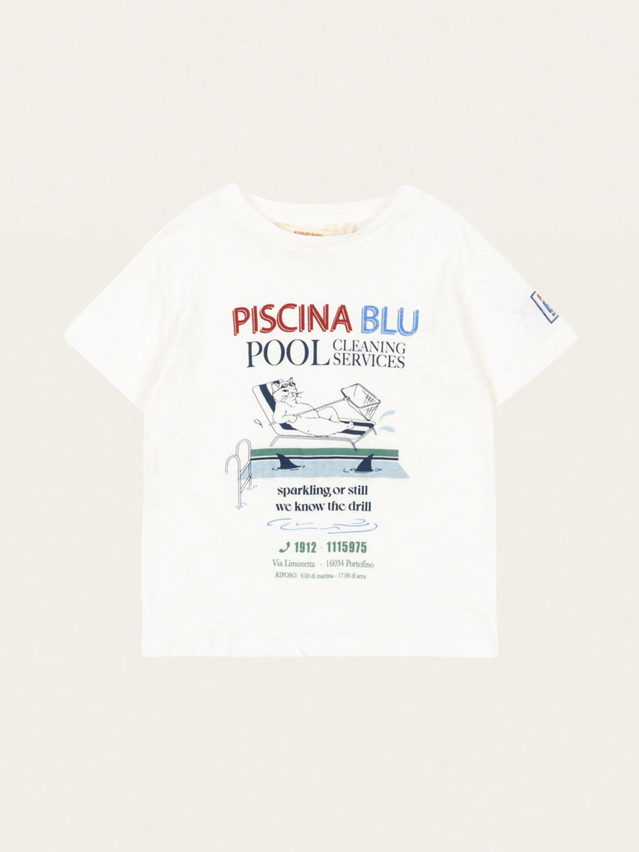 Bawełniany T-shirt z lnem Era Tee
