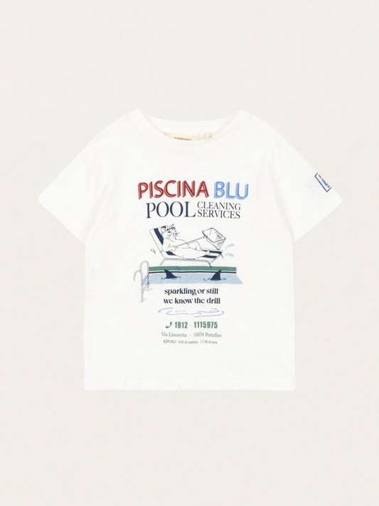 Bawełniany T-shirt z lnem Era Tee