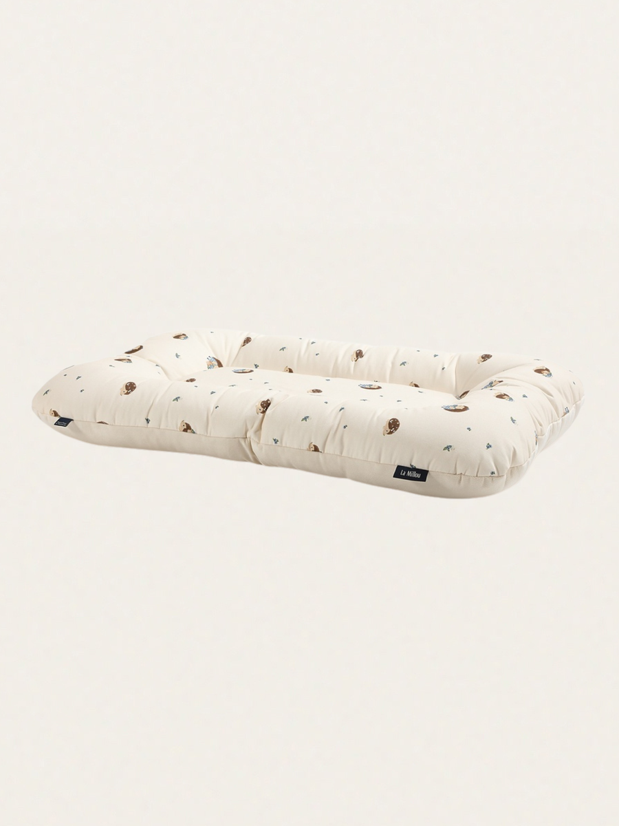 Gniazdo / kokon niemowlęcy bawełna + velvet Berry Henry