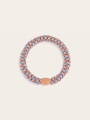 Gumka do włosów KKNEKKI - Mix Peach blue glitter