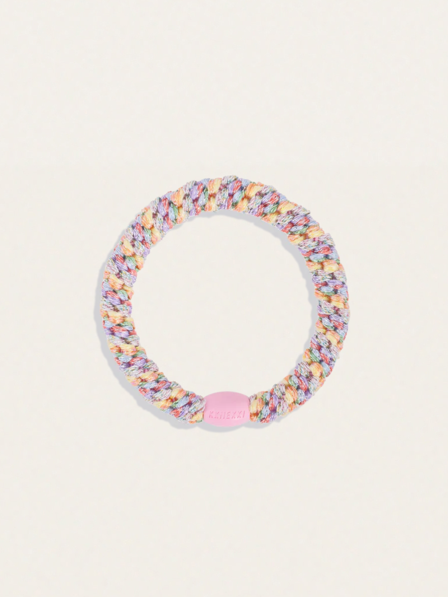 Gumka do włosów KKNEKKI - Pastel circus glitter
