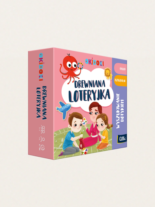 OKIDOKI - Gra drewniana loteryjka
