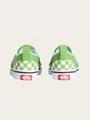 Tenisówki Baby wsuwane Slip-On V Checkerboard Green