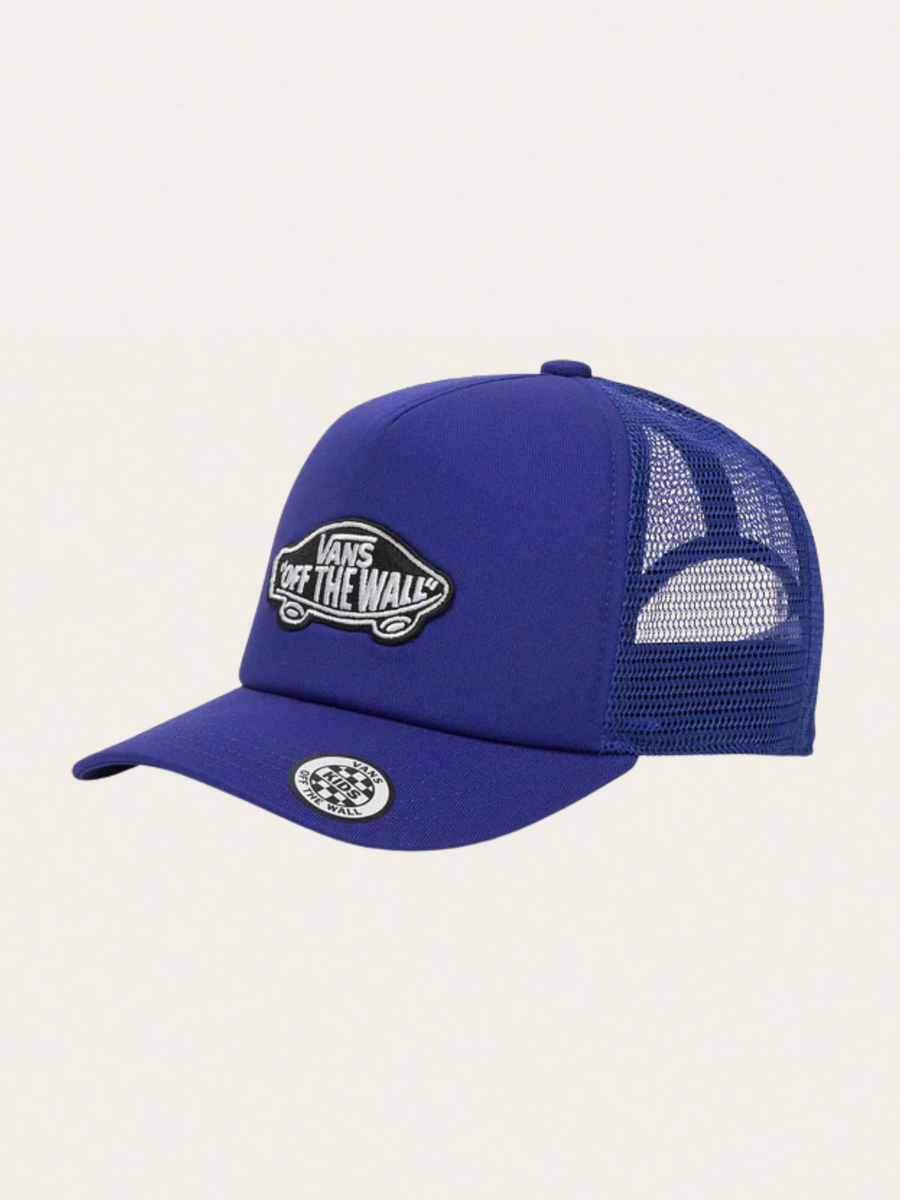Czapka z daszkiem z siateczką Classic Patch Curved Bill Trucker Royal cobalt