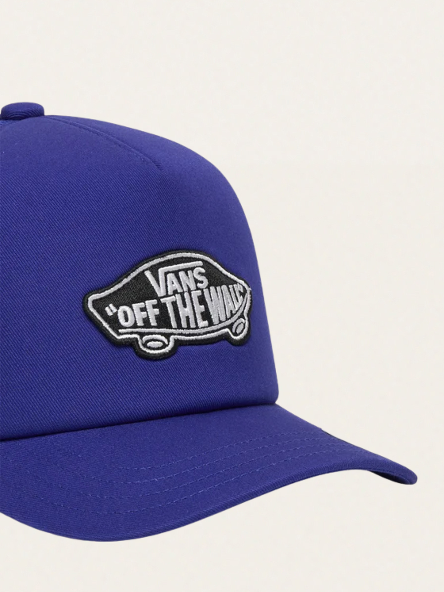 Czapka z daszkiem z siateczką Classic Patch Curved Bill Trucker Royal cobalt