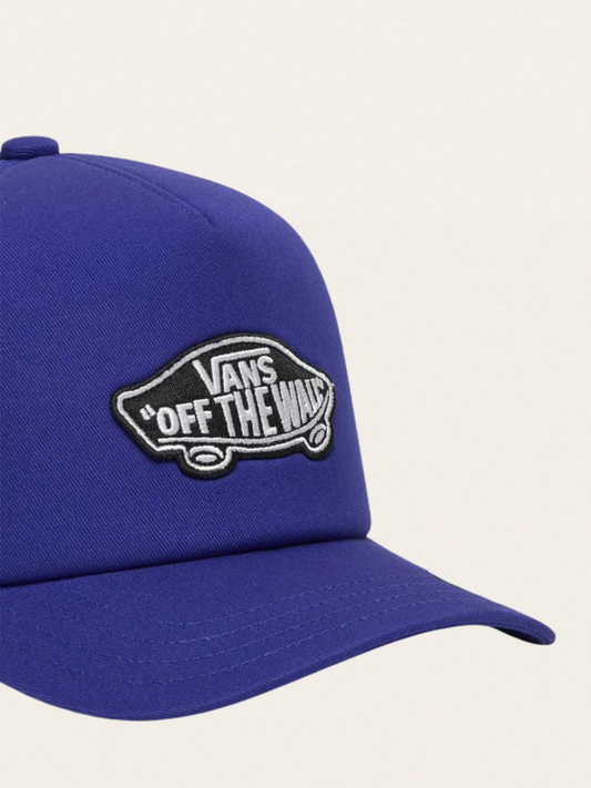Czapka z daszkiem z siateczką Classic Patch Curved Bill Trucker Royal cobalt