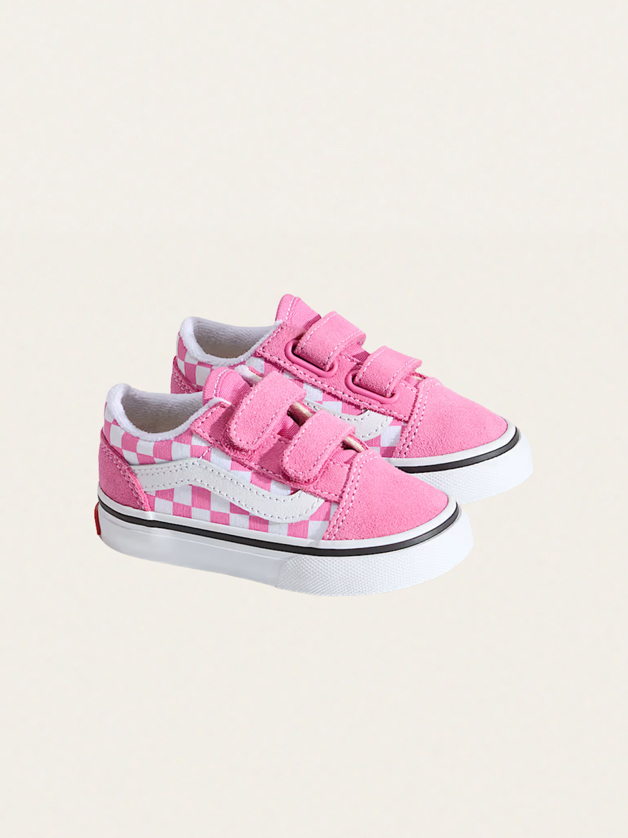 Tenisówki Baby Old Skool V Checkerboard Pink