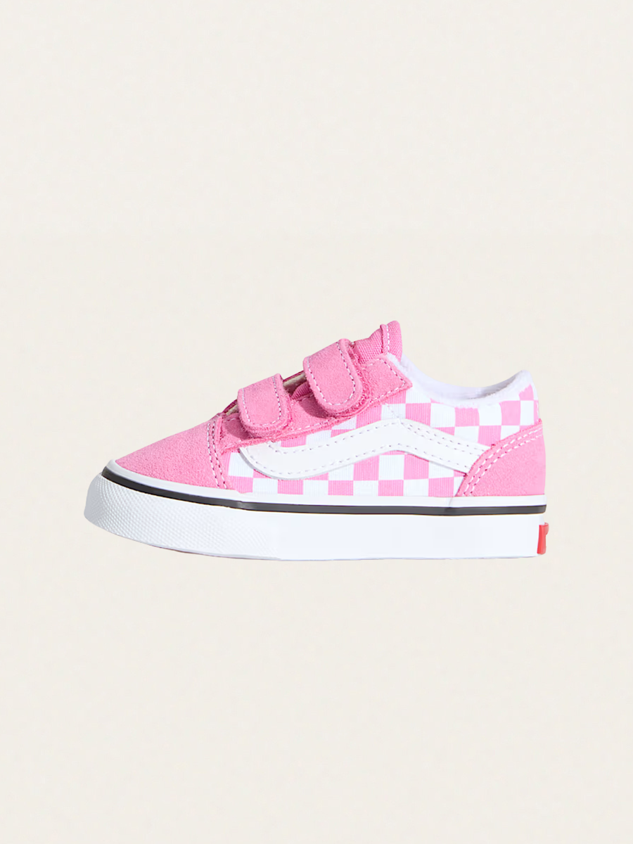 Tenisówki Baby Old Skool V Checkerboard Pink