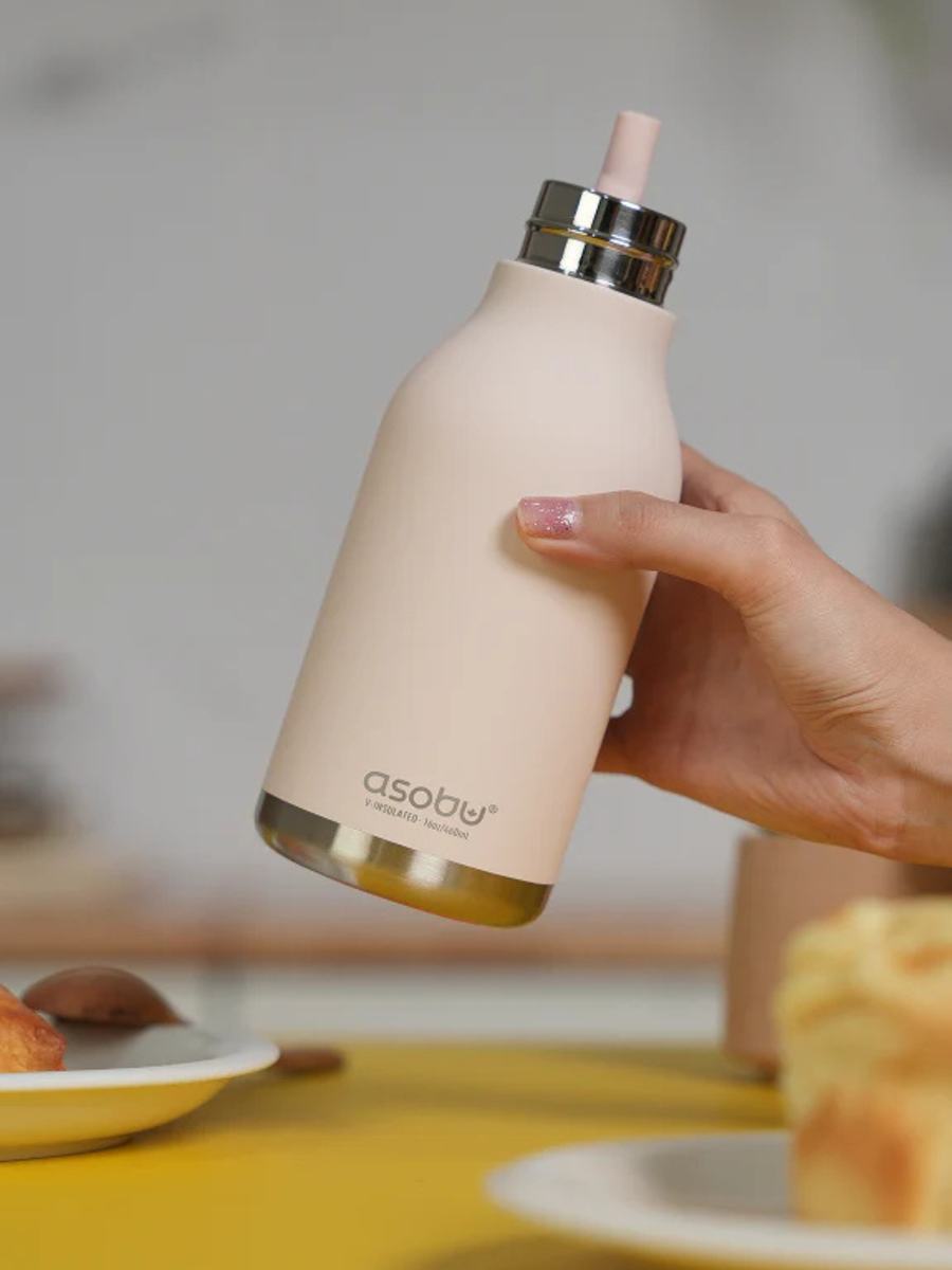 Butelka termiczna ze słomką Bestie 460 ml