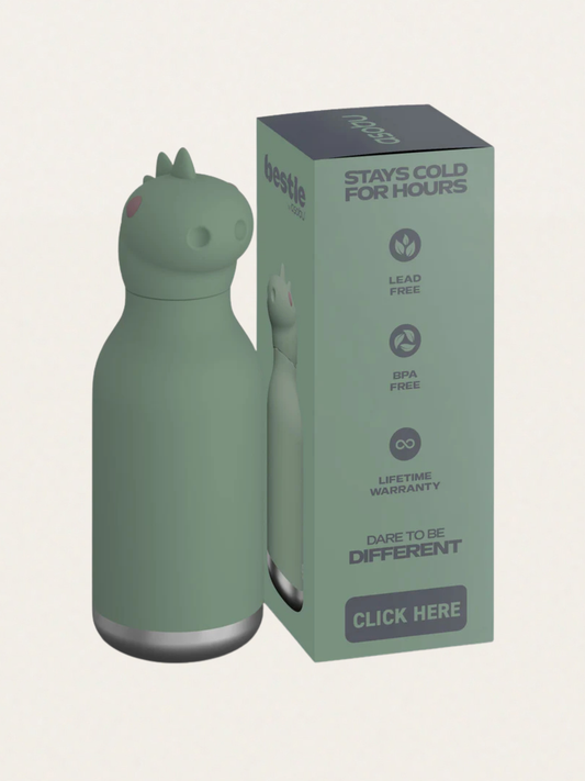 Butelka termiczna ze słomką Bestie 460 ml