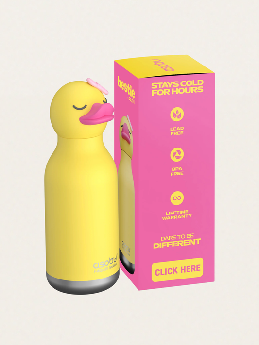 Butelka termiczna ze słomką Bestie 460 ml