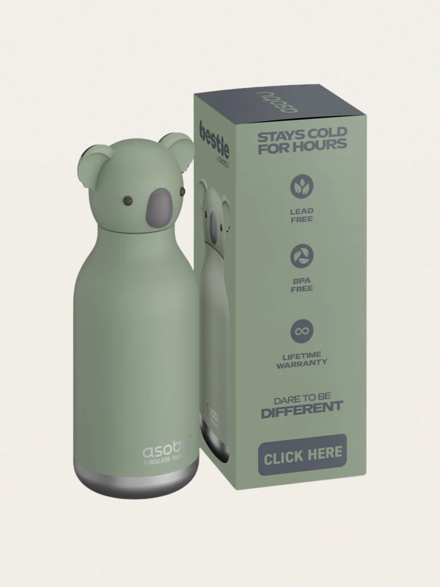 Butelka termiczna ze słomką Bestie 460 ml