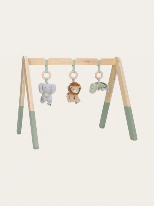 Baby Gym - pałąk z zawieszkami Safari Friends
