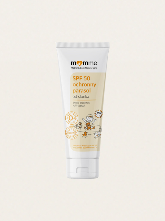 Krem z filtrem UV SPF 50 od 1. dnia życia - Ochronny parasol od słonka
