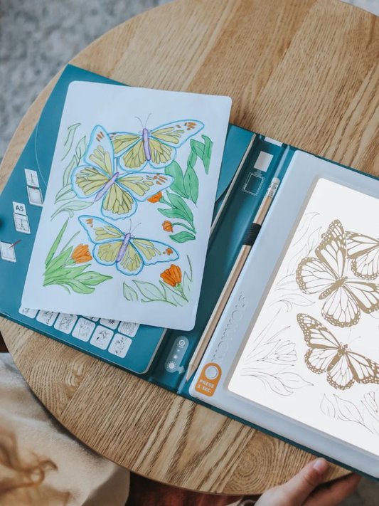 Tablet do rysowania z szablonami KIDYDRAW PAD