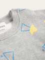 Bawełniana bluza Baby Pixel Abduction all over