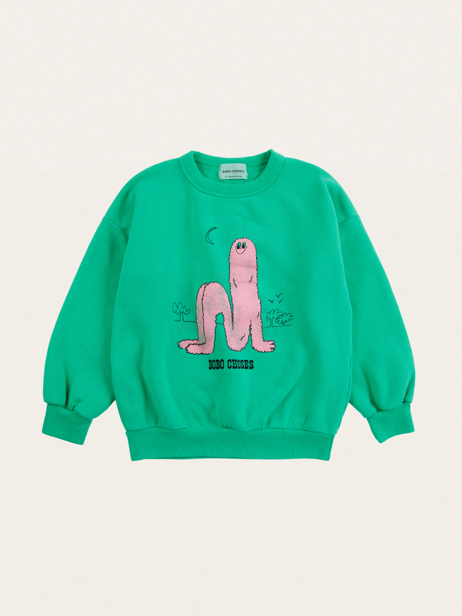 Bawełniana bluza Kids Long Puff