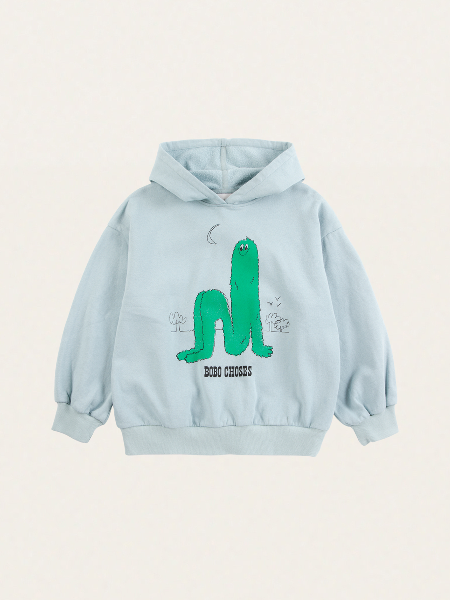 Bawełniana bluza Kids Long Puff hoodie
