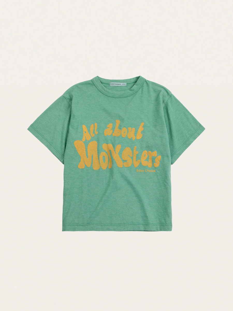 Bawełniany T-shirt Kids All About Monsters