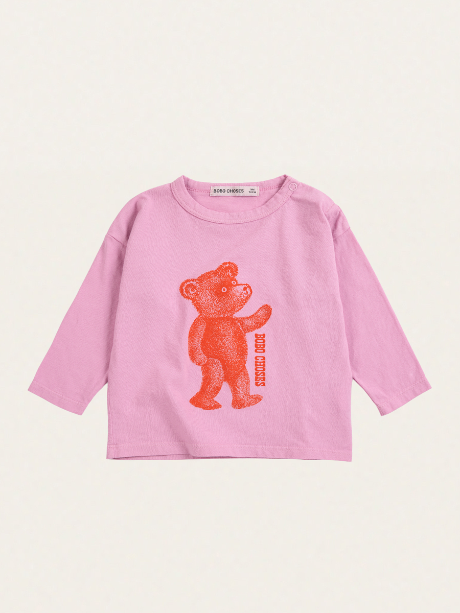 Bawełniany long sleeve Baby Softpaw Monster