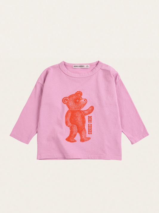 Bawełniany long sleeve Baby Softpaw Monster