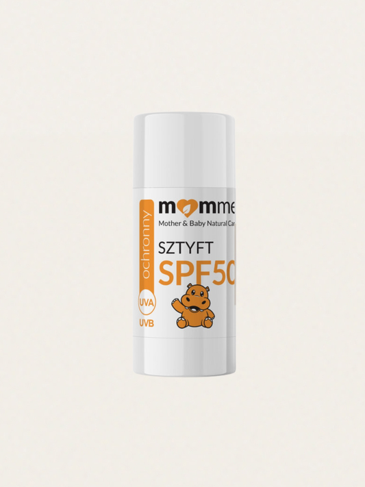 Sztyft przeciwsłoneczny od 1. dnia życia SPF 50 Biały