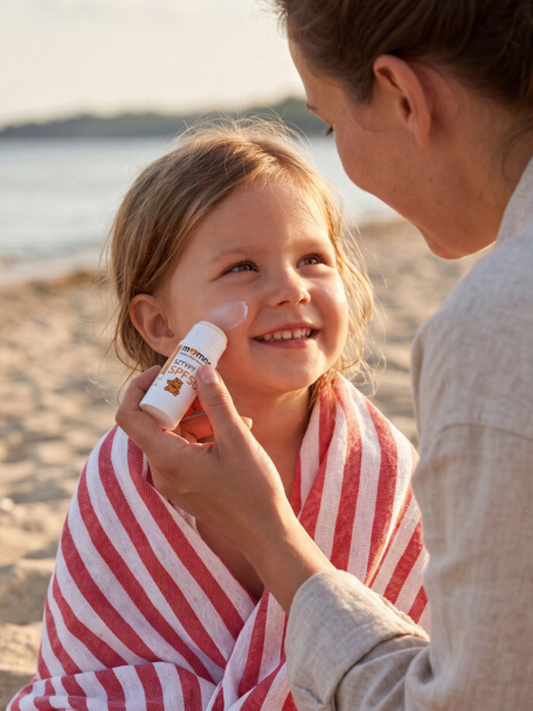 Sztyft przeciwsłoneczny od 1. dnia życia SPF 50 Biały