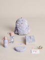 Trójdzielny lunchbox Driss Cat / Warm lilac