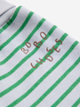 Bawełniane spodnie joggersy Baby Bobo Choses Stripes