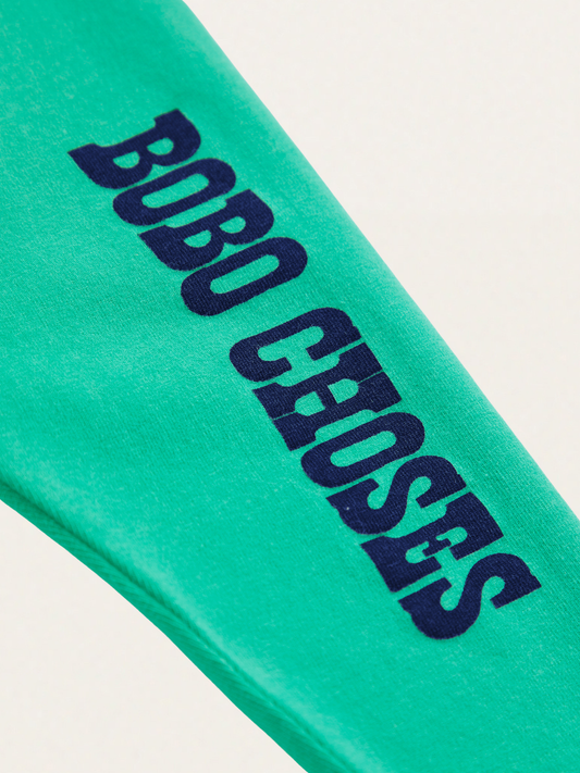 Bawełniane legginsy Baby Bobo Choses Pop Green