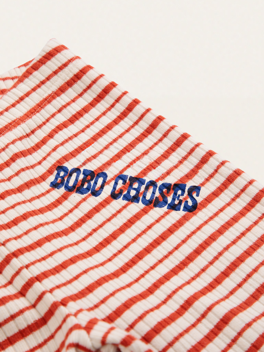 Bawełniane legginsy Baby Bobo Choses Pop stripes