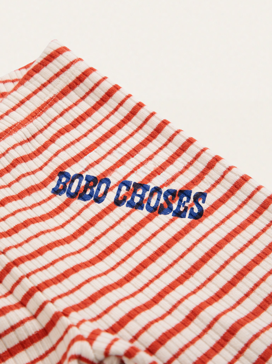 Bawełniane legginsy Baby Bobo Choses Pop stripes