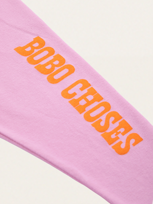 Bawełniane legginsy Baby Bobo Choses Pop Pink