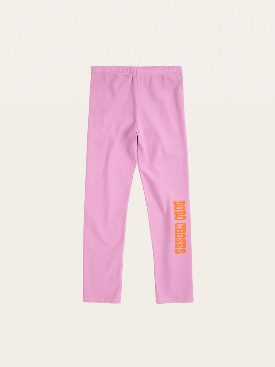 Bawełniane legginsy Kids Bobo Choses Pop Pink