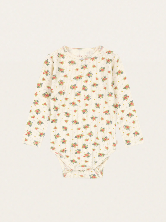 Bawełniane body z długim rękawem Minnie