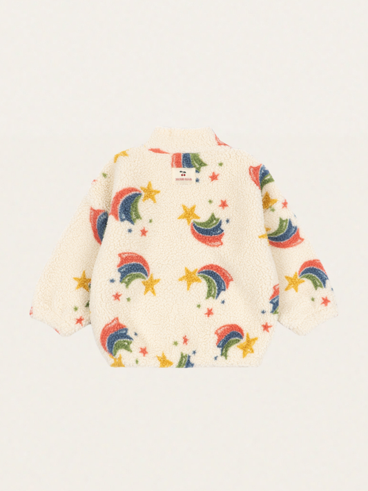 Polarowa kurtka - bluza Jody Teddy Half Zip Rainbow star