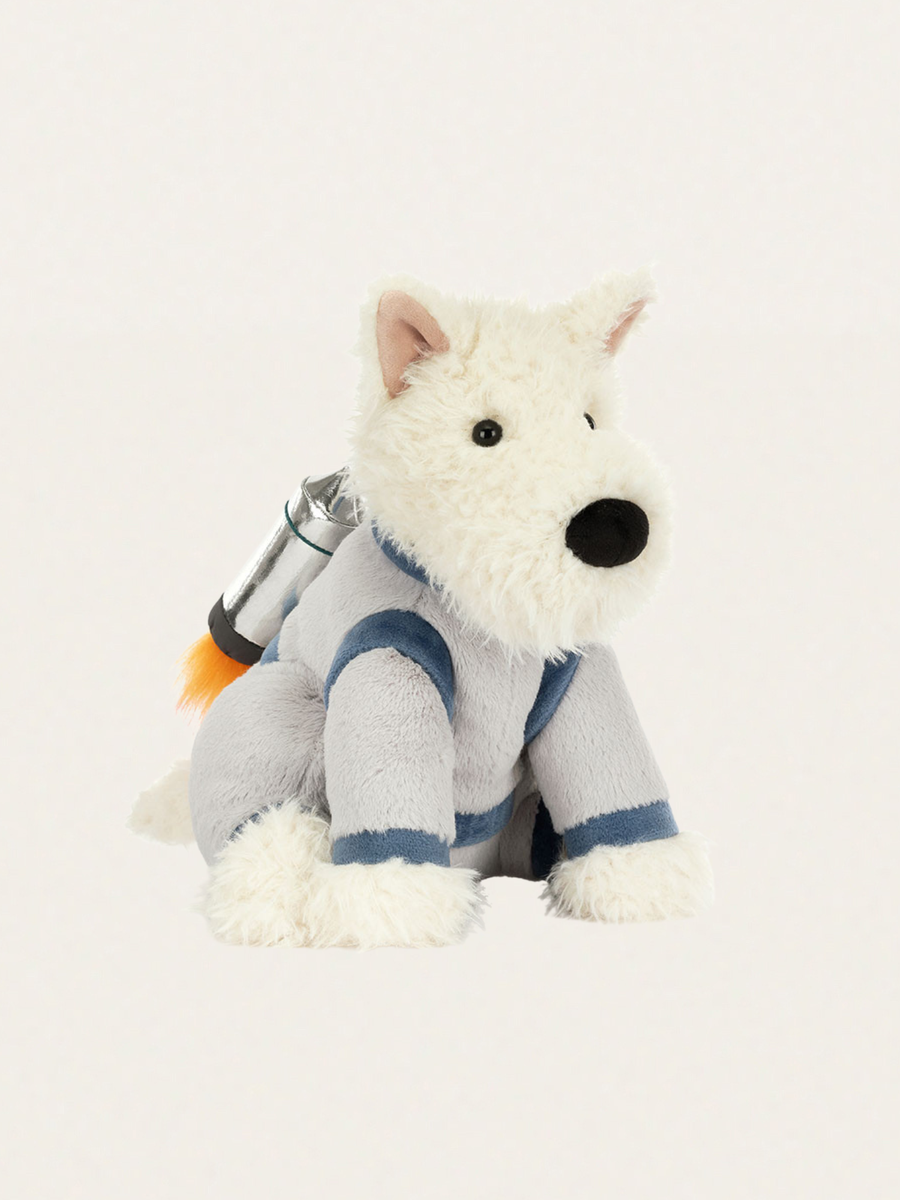 Piesek terrier astronauta 23 cm