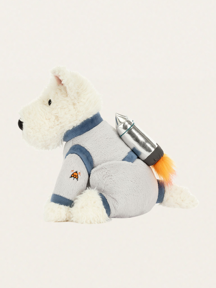 Piesek terrier astronauta 23 cm