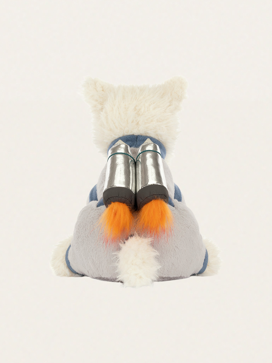 Piesek terrier astronauta 23 cm