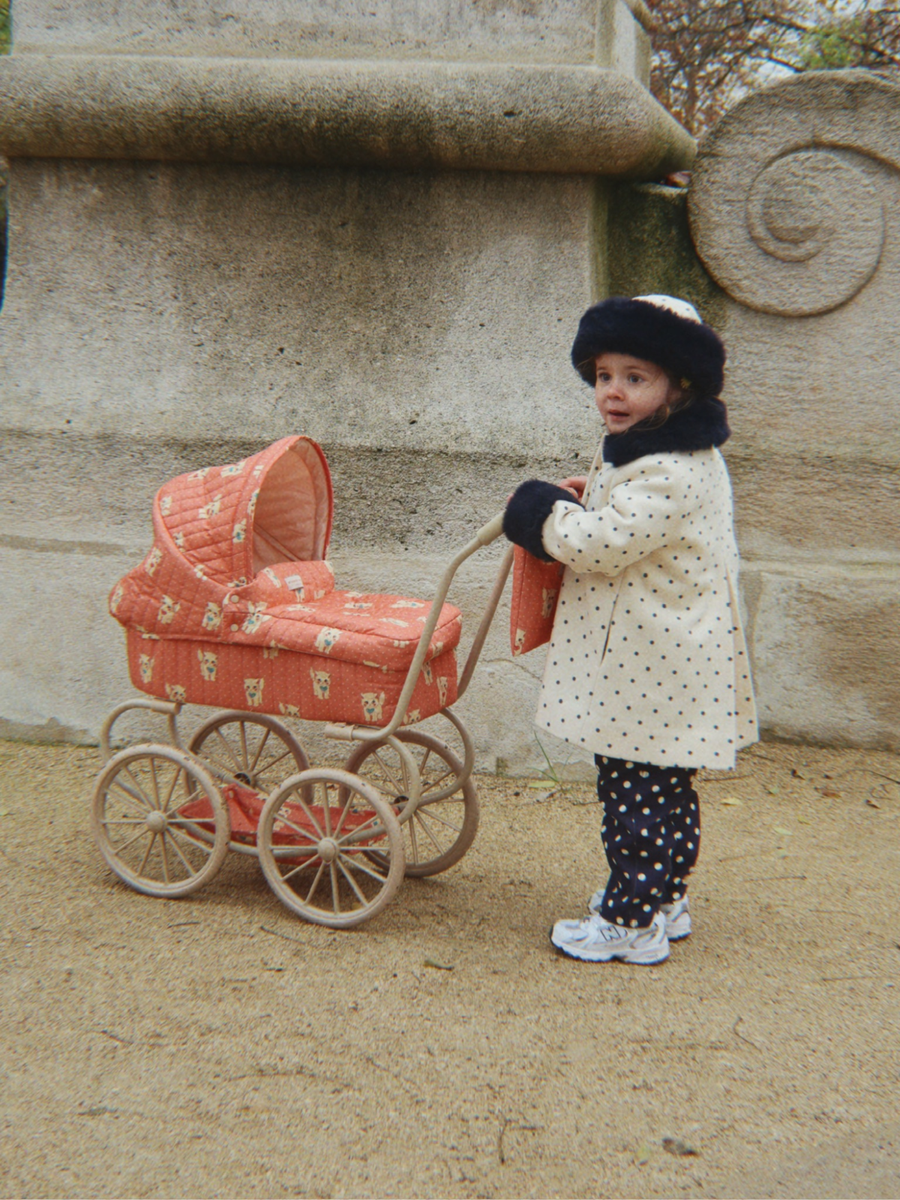 Wózek vintage dla lalek Doll Pram Mini