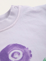 Bawełniane body o kroju bluzy Stamp Bloom