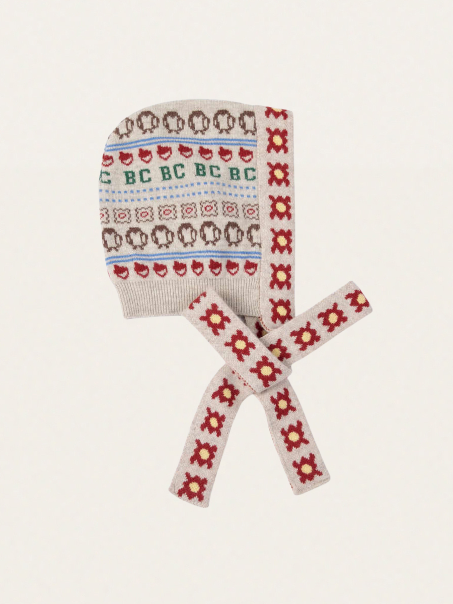 Wełniana czapka - bonetka Kids Bobo Choses knitted chapka