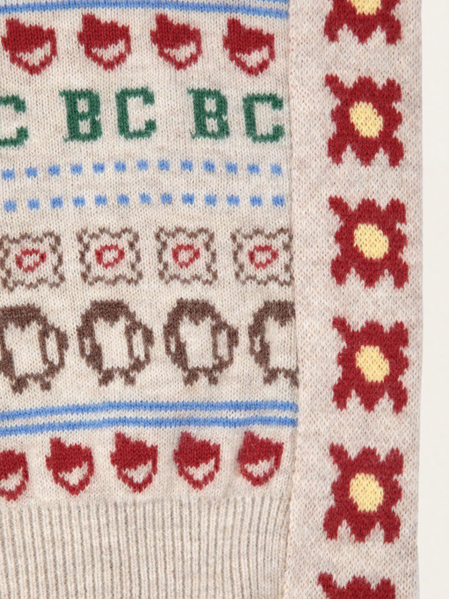Wełniana czapka - bonetka Kids Bobo Choses knitted chapka