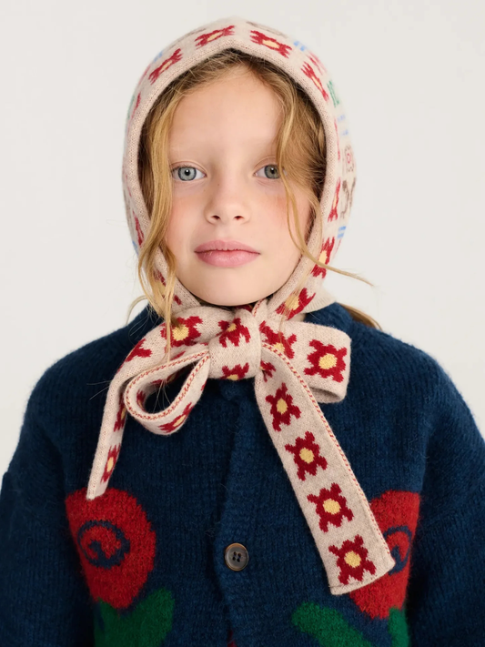 Wełniana czapka - bonetka Kids Bobo Choses knitted chapka