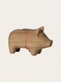 Świecznik bożonarodzeniowy - Pig candle holder Small