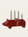 Świecznik bożonarodzeniowy - Pig Advent medium