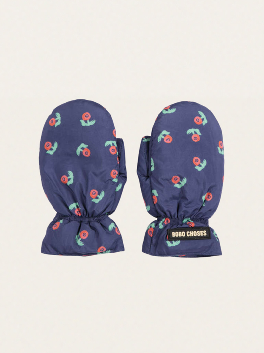 Rękawiczki mitenki Kids Stamp Bloom all over