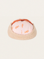 Ocieplana czapka pilotka Baby Softpaw Monster all over