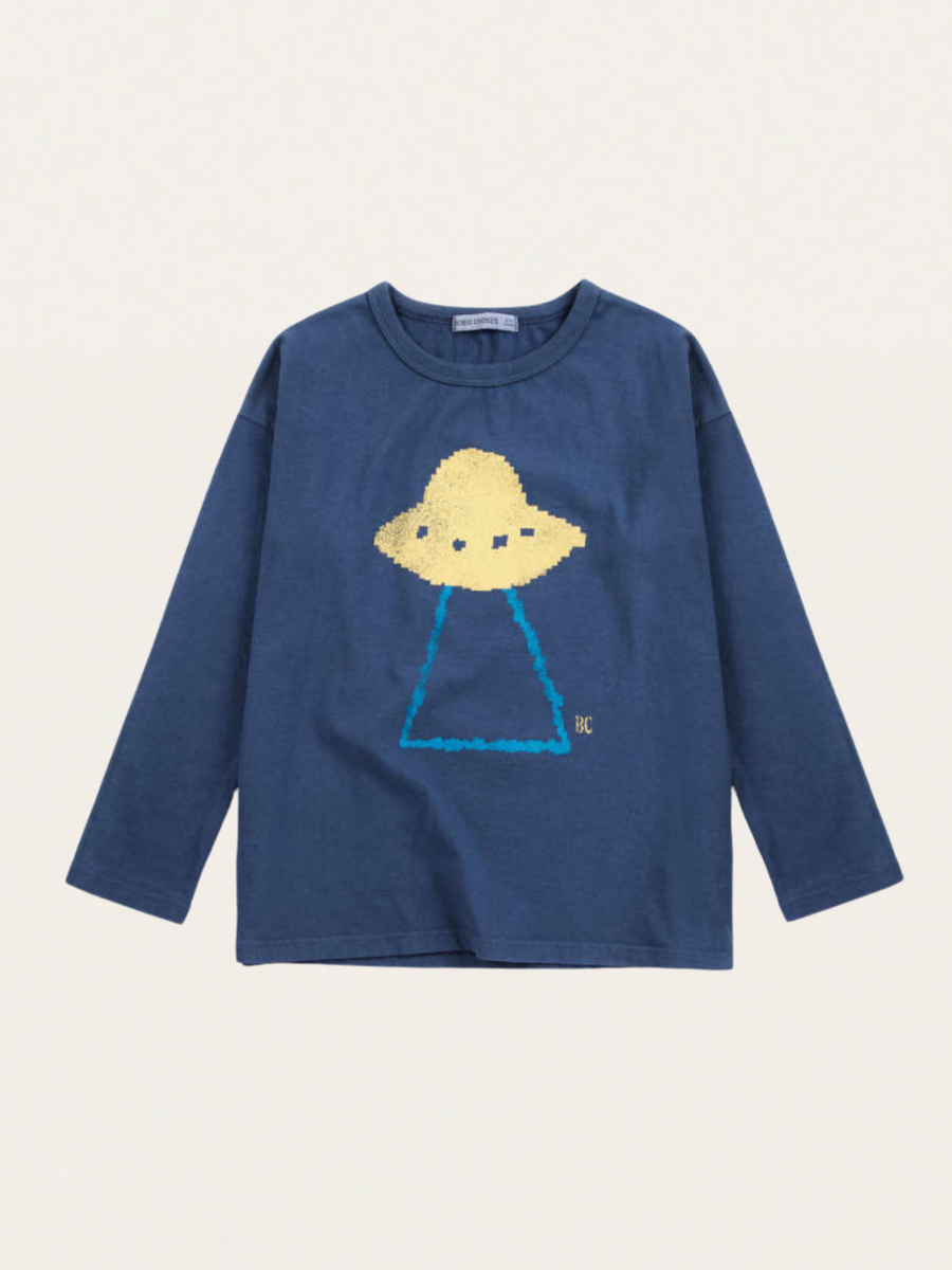 Bawełniany long sleeve Kids Pixel Abduction