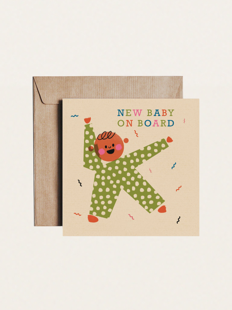 Kartka okolicznościowa - Narodziny - New Baby On Board